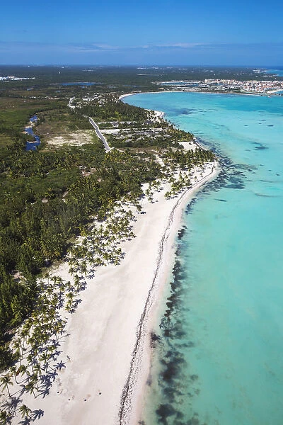Dominican Republic, Punta Cana, Cap Cana, View of Juanillo Beach
