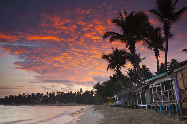 Dominican Republic, Samana Peninsula, Las Terrenas, Playa Las Terrenas beach