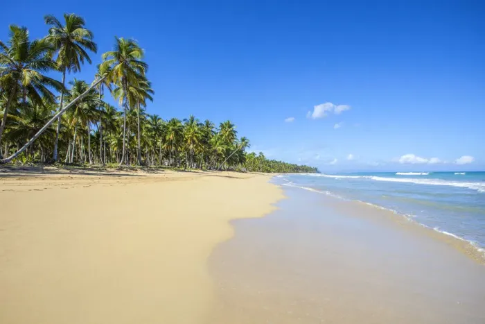 Framed Print : Dominican Republic, Samana Peninsula, Las Terrenas, Playa Copson