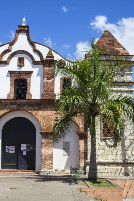 Framed Print : Dominican Republic, Santa Domingo, Colonial zone, Iglesia Santa Barbara Framed Print : Dominican Republic, Santa Domingo, Colonial zone, Iglesia Santa Barbara