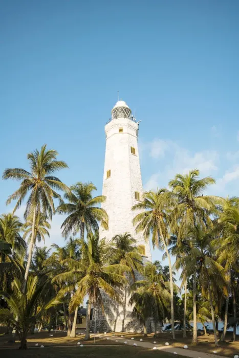 Framed Print : Dondra Lighthouse, South Coast, Sri Lanka, Asia