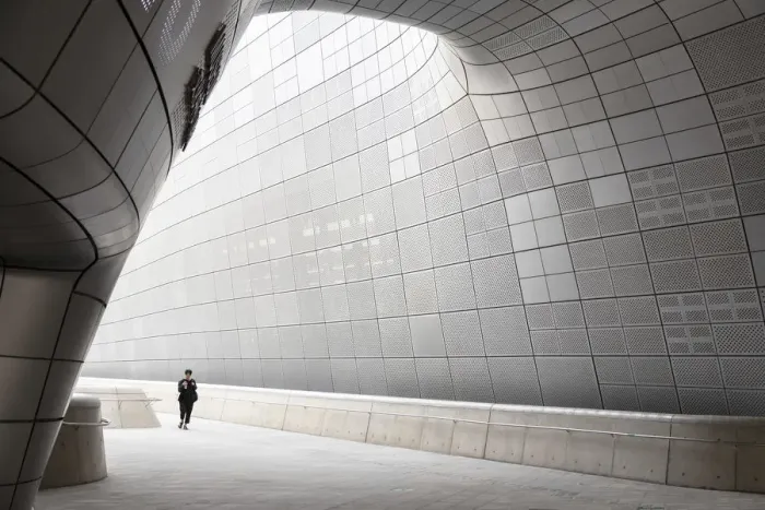 Framed Print : Dongdaemun Design Plaza, Seoul, South Korea