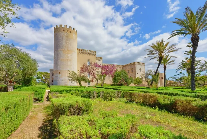 Framed Print : Donnafugata Castle, Donnafugata, Ragusa province, Sicily, Italy Framed Print : Donnafugata Castle, Donnafugata, Ragusa province, Sicily, Italy