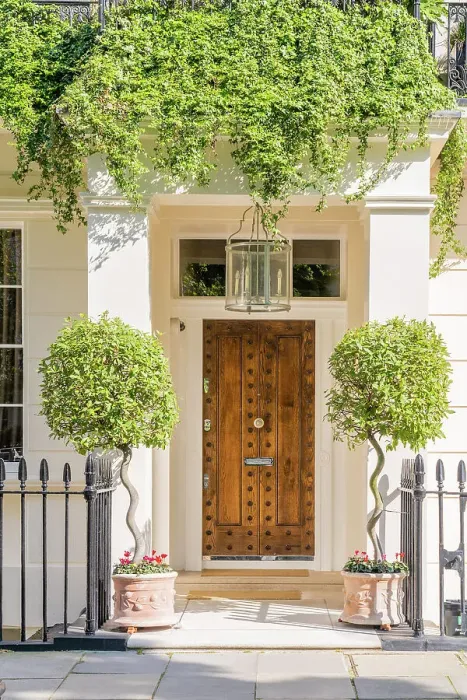 Framed Print : Door, Belgravia, London, England, UK
