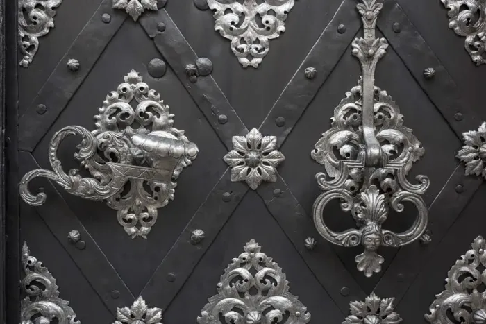Framed Print : Door detail, Mala Strana (Little Quarter), Prague, Czech Republic Framed Print : Door detail, Mala Strana (Little Quarter), Prague, Czech Republic