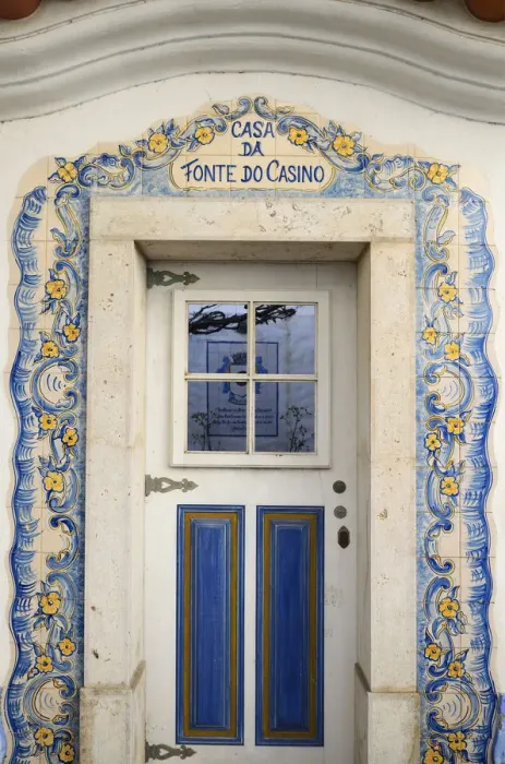Framed Print : Door in Ericeira. Portugal Framed Print : Door in Ericeira. Portugal
