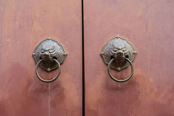 Door Knocker, Old Town, Phuket, Thailand