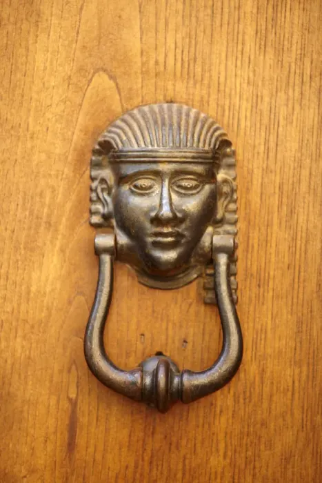 Framed Print : Door Knocker, Tuscany, Italy Framed Print : Door Knocker, Tuscany, Italy