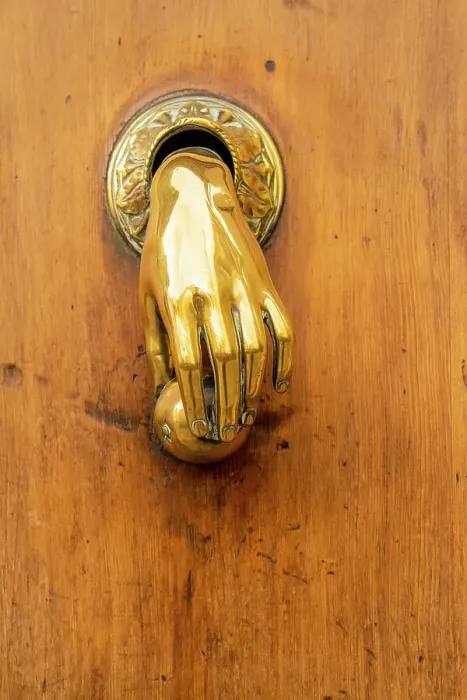 Framed Print : Door knocker, Valencia, Spain Framed Print : Door knocker, Valencia, Spain