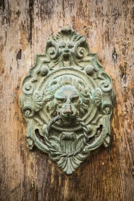 Framed Print : Door knocker, Venice, Italy Framed Print : Door knocker, Venice, Italy