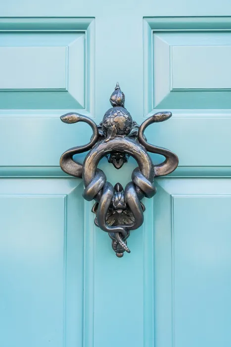 Framed Print : Door, London, England