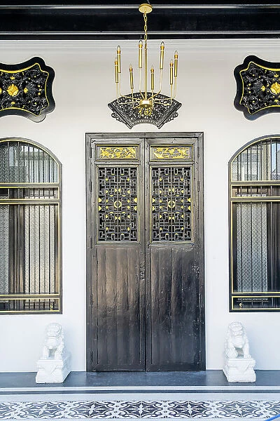 Door in Old Town, Phuket, Thailand