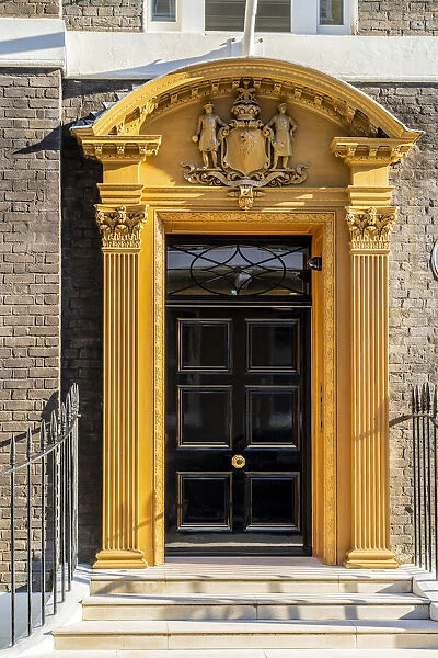 Door, Westminster, London, England, UK