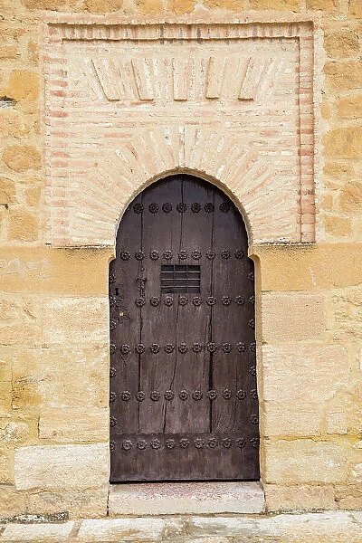 Doorway in the Alcazaba, Antequera, Andalusia, Spain