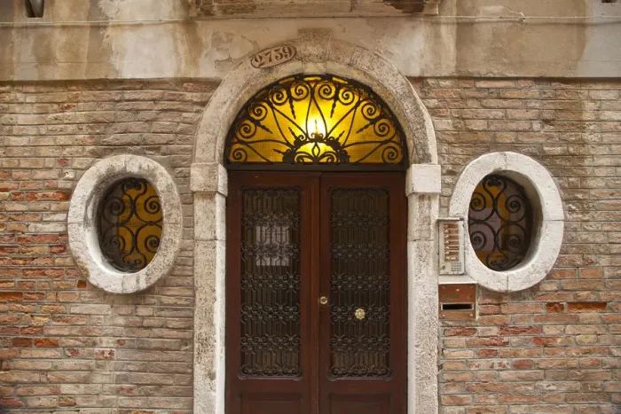 Framed Print : Doorway, Venice, Italy Framed Print : Doorway, Venice, Italy