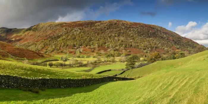 Framed Print : Dovedale in Autumn, Lake District National Park, Cumbria, England Framed Print : Dovedale in Autumn, Lake District National Park, Cumbria, England