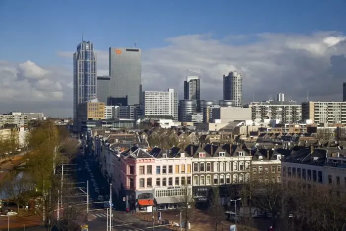 Framed Print : Downtown Rotterdam, Holland Framed Print : Downtown Rotterdam, Holland