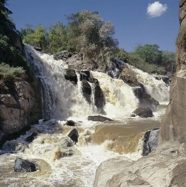 The dramatic Awash Falls are situated in the Awash National Park