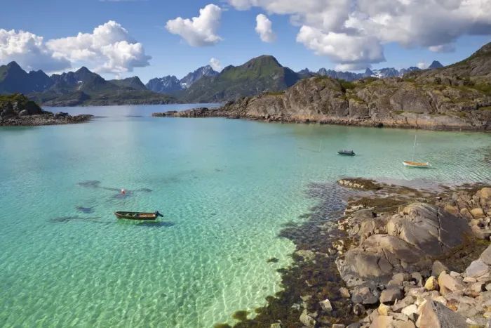 Framed Print : Dramatic coastal landscape near Raftsundet, Lofoten, Nordland, Norway Framed Print : Dramatic coastal landscape near Raftsundet, Lofoten, Nordland, Norway