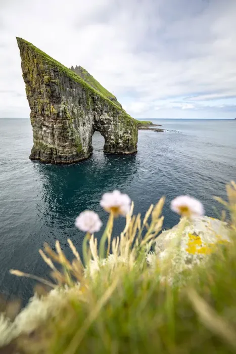 Framed Print : Drangarnir and Tindholmur Faroe Islands, Europe Framed Print : Drangarnir and Tindholmur Faroe Islands, Europe