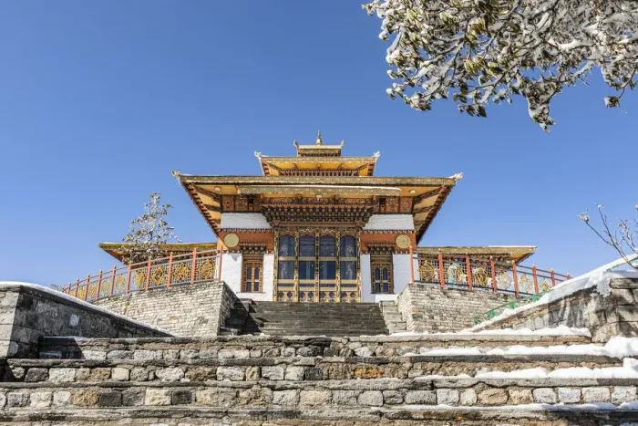 Framed Print : Druk Wangyel Monastery at Dochula Pass, Bhutan. Elevation 3, 129m Framed Print : Druk Wangyel Monastery at Dochula Pass, Bhutan. Elevation 3, 129m