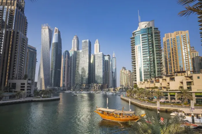 Framed Print : Dubai Marina, Dubai, United Arab Emirates Framed Print : Dubai Marina, Dubai, United Arab Emirates
