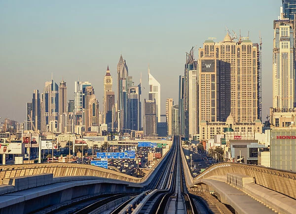 Dubai Metro, Dubai, United Arab Emirates