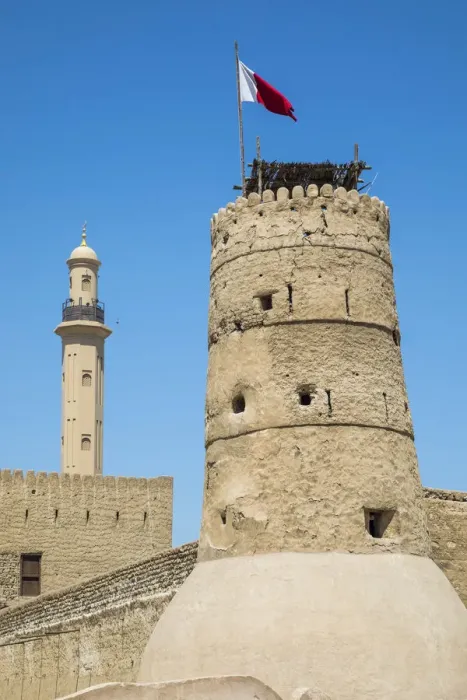 Framed Print : Dubai Museum and Al Fahidi Fort, Dubai, United Arab Emirates