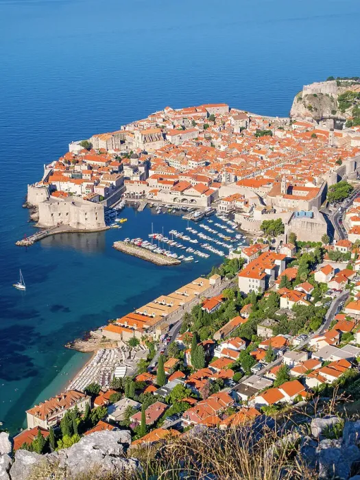 Framed Print : Dubrovnik, Dalmatia, UNESCO SITE Croatia