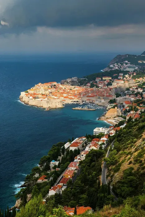 Framed Print : Dubrovnik, Dalmatian Coast, Adriatic, Croatia Framed Print : Dubrovnik, Dalmatian Coast, Adriatic, Croatia