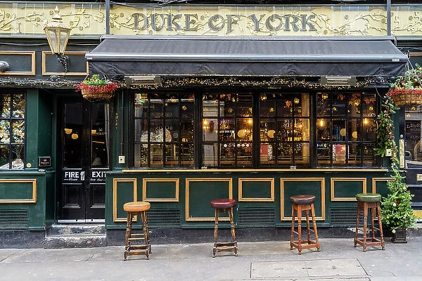 Duke of York pub, Mayfair, London, England, Uk