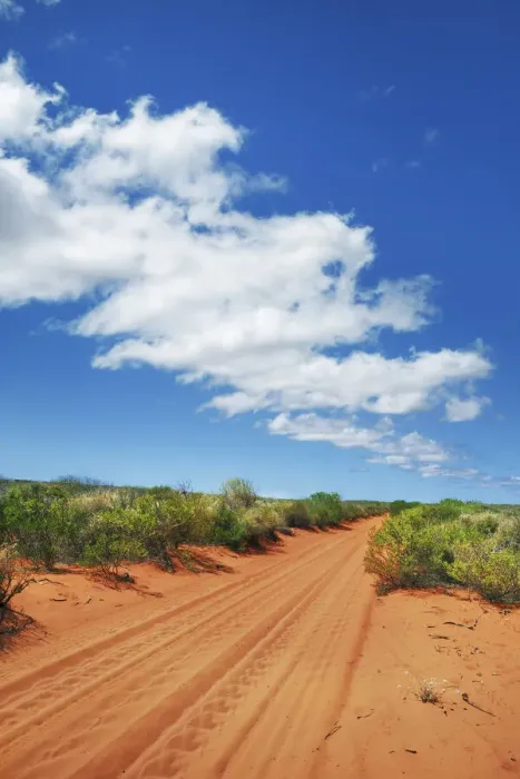 Framed Print : Dune street through outback - Australia, Western Australia, Gascoyne Framed Print : Dune street through outback - Australia, Western Australia, Gascoyne