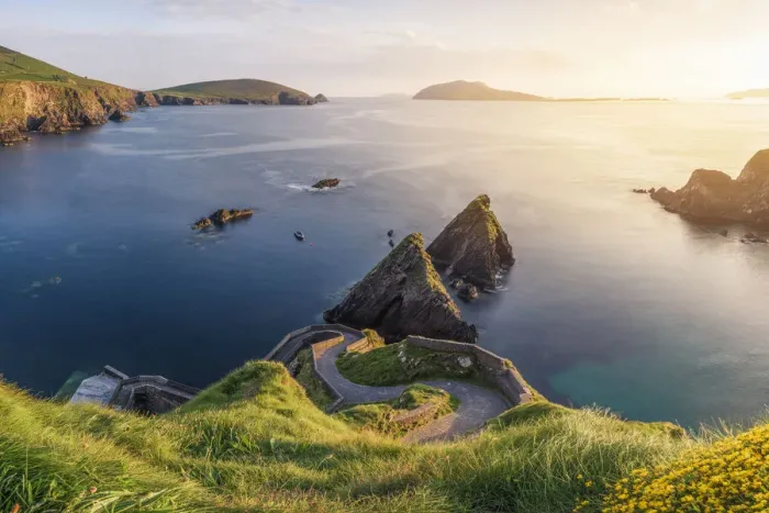Framed Print : Dunquin pier (Dun Chaoin), Dingle peninsula, County Kerry, Munster province, Ireland, Europe Framed Print : Dunquin pier (Dun Chaoin), Dingle peninsula, County Kerry, Munster province, Ireland, Europe