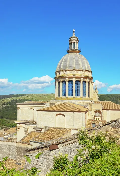 Framed Print : Duomo di San Giorgio dome, Ragusa Ibla, Ragusa province, Sicily, Italy Framed Print : Duomo di San Giorgio dome, Ragusa Ibla, Ragusa province, Sicily, Italy