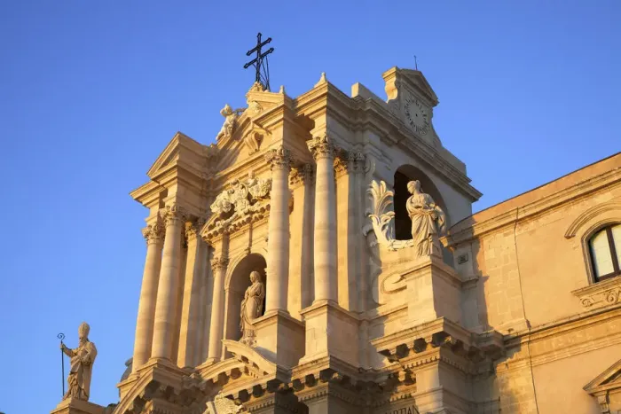 Framed Print : Duomo, Ortygia, Syracuse, Sicily, Italy