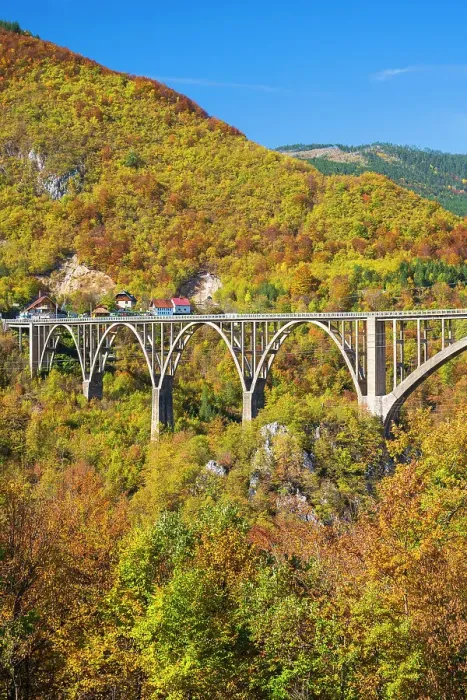 Framed Print : Durdevica Tara Bridge, over the Tara River, North Montengro Framed Print : Durdevica Tara Bridge, over the Tara River, North Montengro