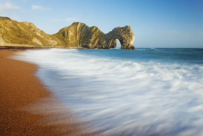 Framed Print : Durdle Door, Jurassic Coast, Dorset, England Framed Print : Durdle Door, Jurassic Coast, Dorset, England