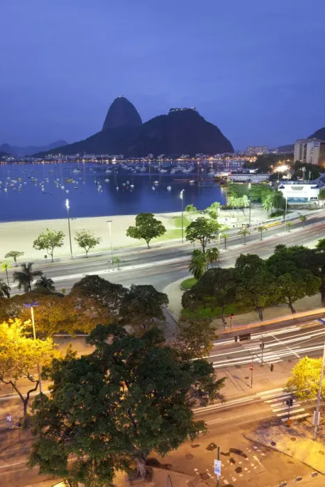 Framed Print : Dusk, Sugarloaf Mountain, Botafogo Bay, Rio de Janeiro, Brazil Framed Print : Dusk, Sugarloaf Mountain, Botafogo Bay, Rio de Janeiro, Brazil