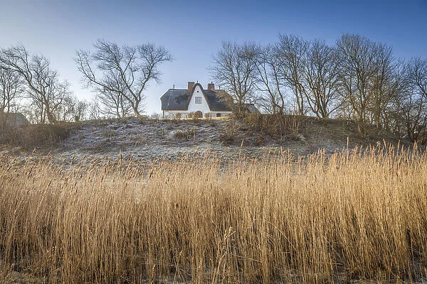 Dyke house in Keitum, Sylt, Schleswig-Holstein
