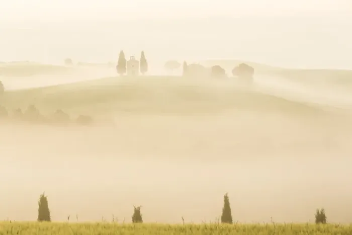 Framed Print : Early morning mist, Cappella di Vitaleta, Chapel, Val d Orcia, Tuscany, Italy Framed Print : Early morning mist, Cappella di Vitaleta, Chapel, Val d Orcia, Tuscany, Italy