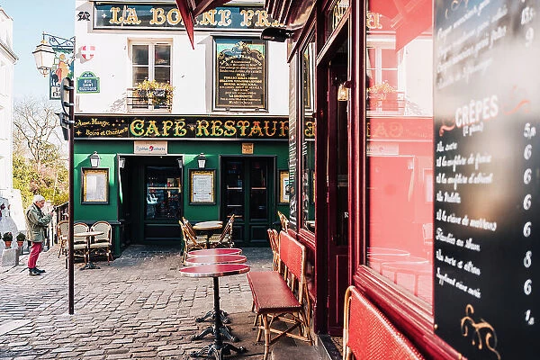 Early morning at Monmartre, Paris, France
