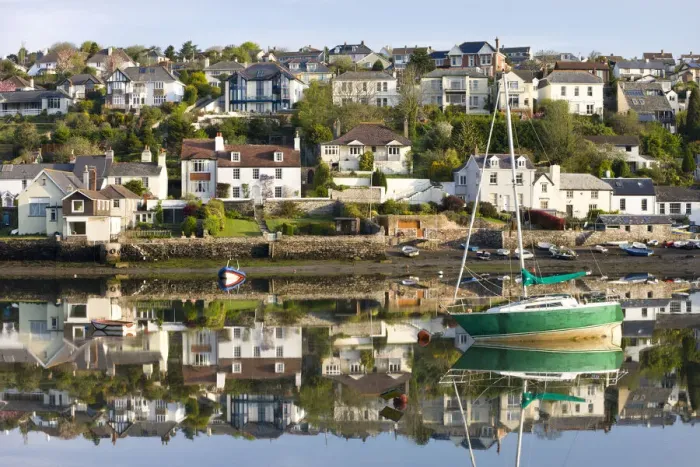 Framed Print : Early morning sunlight on the houses of Newton Ferrers and Noss Mayo, South Hams, Devon, England. Spring (May) 2010 Framed Print : Early morning sunlight on the houses of Newton Ferrers and Noss Mayo, South Hams, Devon, England. Spring (May) 2010
