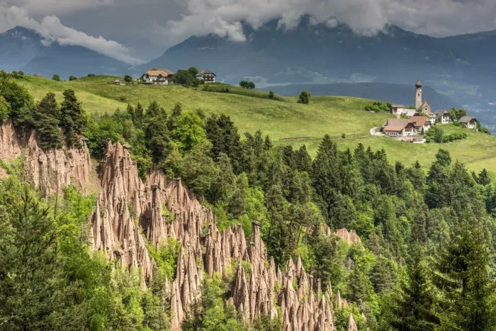 Framed Print : Earth pyramids, Renon - Ritten, Trentino Alto Adige - South Tyrol, Italy Framed Print : Earth pyramids, Renon - Ritten, Trentino Alto Adige - South Tyrol, Italy