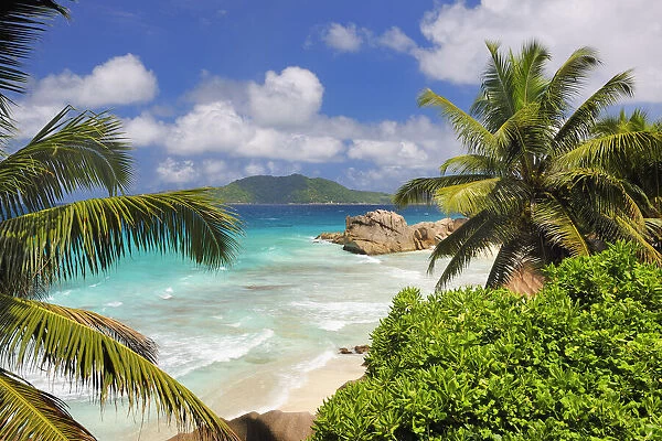 East Africa, Indian Ocean, Seychelles, La Digue Island, Anse Patates