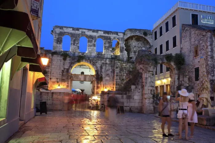 Framed Print : East gate, Porta Argentea, Split, Dalmatia, Croatia Framed Print : East gate, Porta Argentea, Split, Dalmatia, Croatia