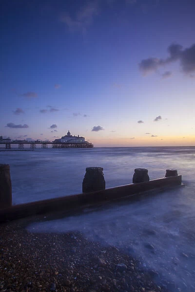 Eastbourne Pier at Sunrise, Eastbourne, East Sussex, England, UK