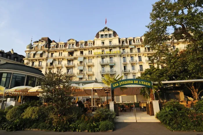 Framed Print : Eden Palace Hotel, Montreux, Lake Geneva, Switzerland Framed Print : Eden Palace Hotel, Montreux, Lake Geneva, Switzerland