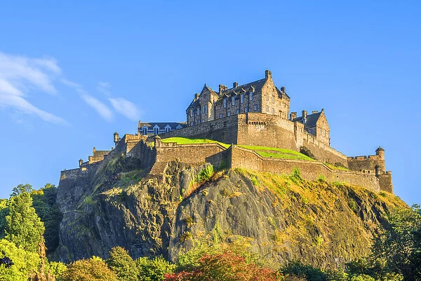 Edinburgh Castle, Edinburgh, Scotland, Great Britain, United Kingdom