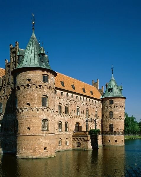 Egeskov Castle, Kvaerndrup, Funen, Denmark