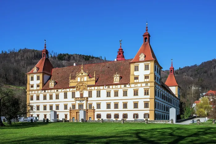Framed Print : Eggenberg Palace, Graz, Styria, Austria Framed Print : Eggenberg Palace, Graz, Styria, Austria